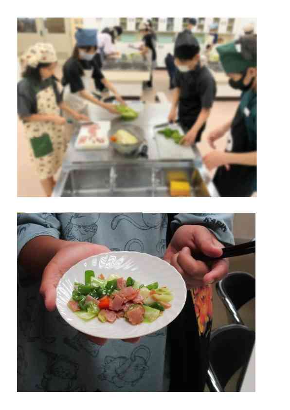 0520　6学年　調理実習
